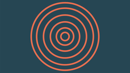 Abstract dotted spiral spinning round vortex style creative minimalist background.