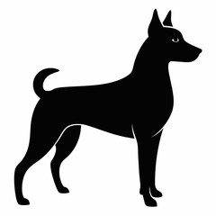 peeking-dog-clipart-silhouettes