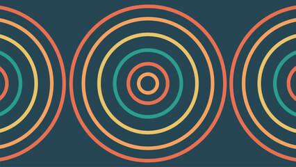 Abstract dotted spiral spinning round vortex style creative minimalist background.