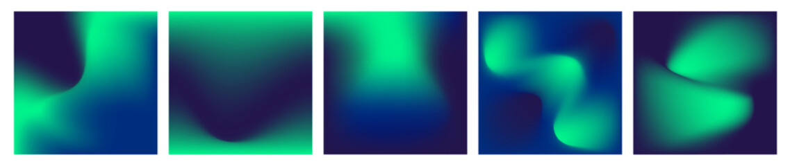 social media gradient vintage blue green  pages square backgrounds for social media designs