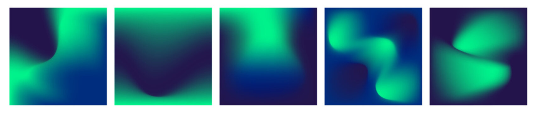 social media gradient vintage blue green  pages square backgrounds for social media designs