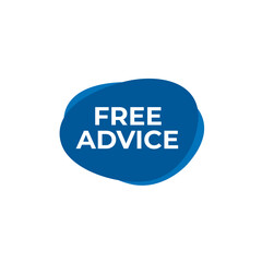 Free advice people professional business icon label design vector