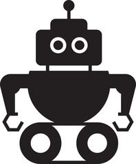 Robot Icon Illustration
