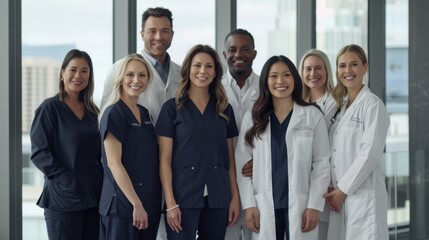 Obraz premium The team of medical professionals