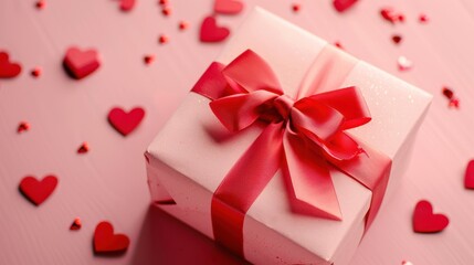 The wrapped gift box