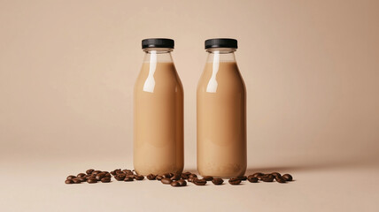 Coffee milk, bottle