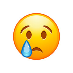 Sad Crying Face Emoji

