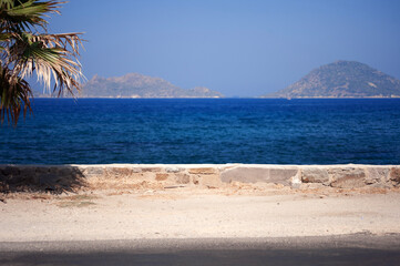 Bodrum Beach sea landscape