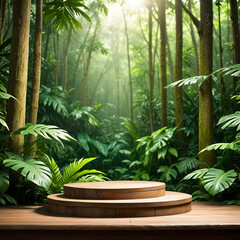 Smiling African doctor in unifrom standing with blurred staff people background in a hospital