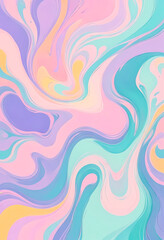 abstract seamless pattern with waves, colorful textured template background, design illustration wallpaper 