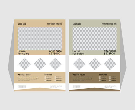 
fiyer design blue colour Corporate Presentation Collection Portfolio Vector Illustration layou template A4 size modern flyer design Leaflet presentation digital marketing agency perfect Brochure desi