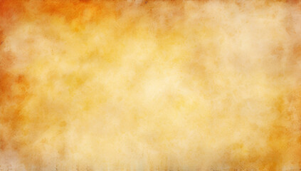 Fototapeta premium Bright golden warm sunny mustard yellow coloured grunge textured, Generative AI