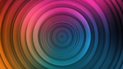 Abstract Circular Design with Vibrant Colors