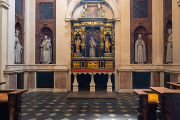 Obraz premium Poland, Europe, 2 August 2024: Churches, historical buildings
