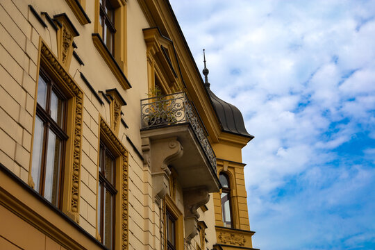 Poland, Europe, 2 August 2024: Churches, historical buildings