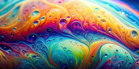 Colorful soap film creates a mesmerizing abstract texture, soap film, micrography, colorful, abstract, texture, vibrant