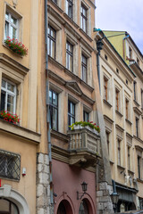 Poland, Europe, 2 August 2024: Churches, historical buildings
