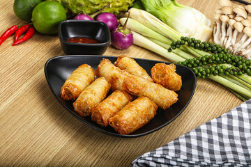 Vietnamese cuisine fried spring roll
