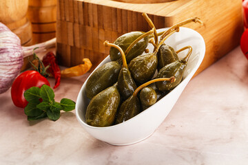 Marinated Caper Berries snack appetiser