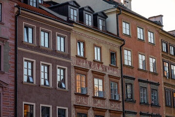 Warsaw, Poland, Europe, 5 August 2024: Churches, historical buildings and streets