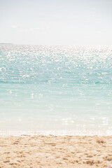 waves on the beach