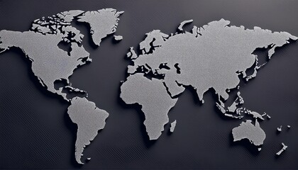 Fototapeta premium map of the world