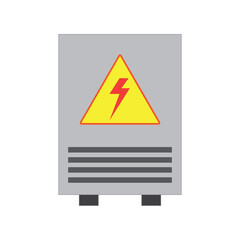 electrical box panel icon vector illustration design template