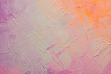 Art hand drawn oil, acrylic smear blot canvas painting wall. Abstract texture pastel color stain...