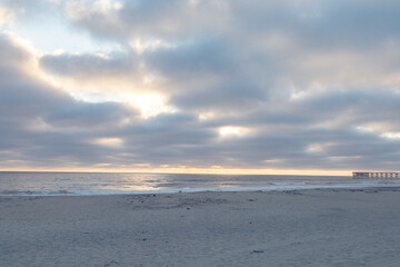 Obraz premium sunset on the beach
