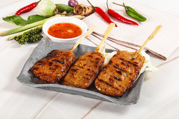 Thai Street foof pork satay