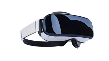VR glasses transparent background