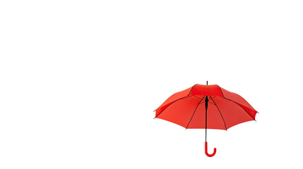 Obraz premium Red umbrella transparent background