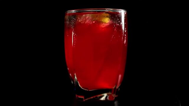 The Madras Cocktail is a zesty blend of vodka, cranberry juice, and orange juice, served in a glass, delivering a refreshing and tangy drink perfect for any occasion.