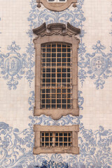 Balcony of a cathedral in Portugal 