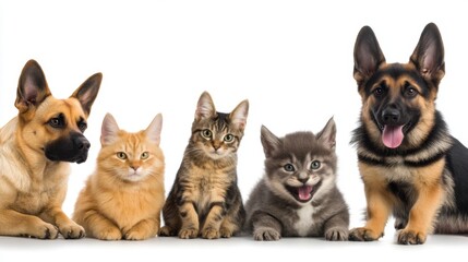 "Playful Pets Together"