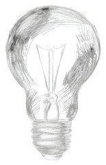Fototapeta premium PNG Simple light bulb icon lightbulb smoke pipe.