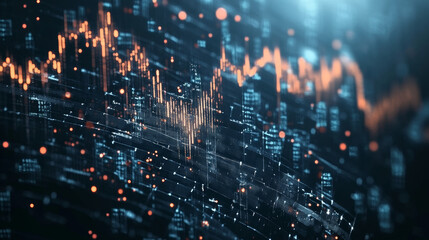 : A sleek, modern background in shades of dark blue or gray to convey a professional and sophisticated atmosphere.