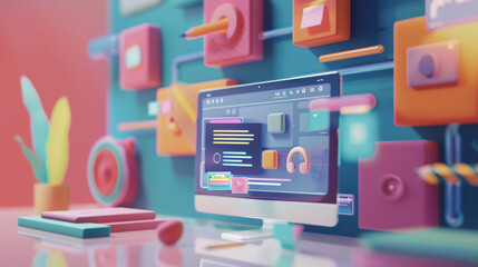 Online Course Platform Interface for Skill Development in Technology and Personal Growth