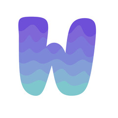 English letters a to z are beautiful and cute.