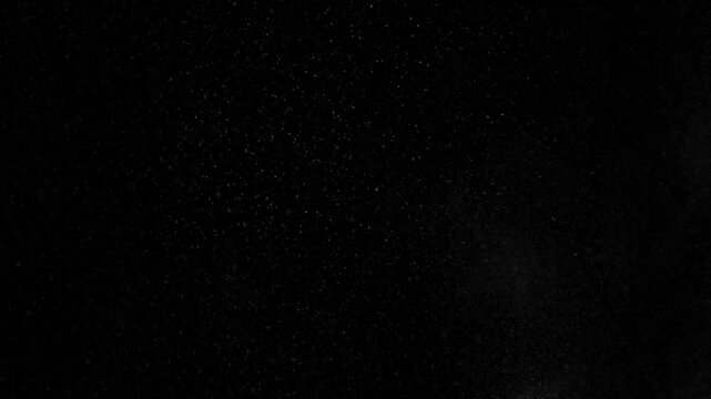 Super Slow Motion Shot of Atmospheric Dust and Particle Background at 1000fps.