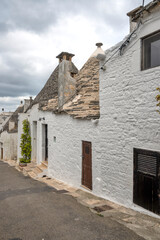 The Old town of Alberobello, Apulia Region, Italy