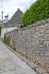 The Old town of Alberobello, Apulia Region, Italy