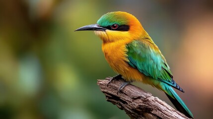 Obraz premium Bird watching tours, vibrant avian species, natural observation, serene environments