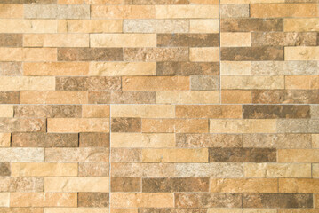 Facing brick closeup pattern