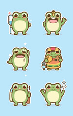 Obraz premium 2d vector illustration for cartoon character design for kids and comic book stickers printing and cartoon movie 