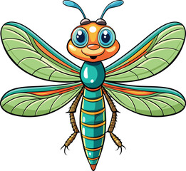 A dragonfly vector illustration