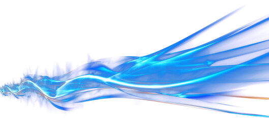 PNG  Abstract blue light waves motion