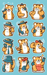 2d vector illustration for cartoon character design for kids and comic book stickers printing and cartoon movie 
