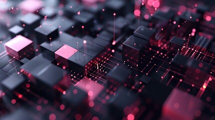 Abstract Network of Interconnected Cubes