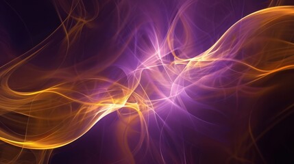 Abstract Swirling Light and Color